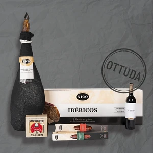 Хамон Иберико в подарочном наборе Nico